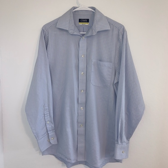 Chaps Regular Fit Comfort Stretch Button Down Men’s Shirt - Picture 2 of 15